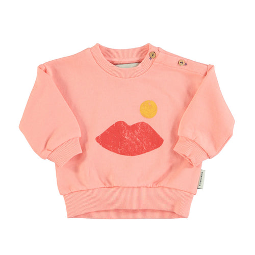 Baby Sweatshirt Coral / Lips