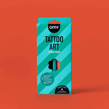 Laden Sie das Bild in den Galerie-Viewer, Tattoo Art "Flower"