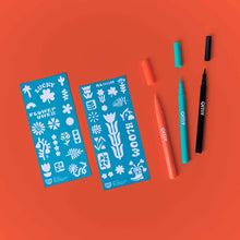 Laden Sie das Bild in den Galerie-Viewer, Tattoo Art "Flower"