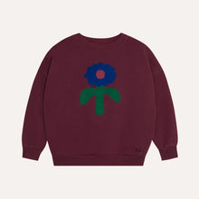 Laden Sie das Bild in den Galerie-Viewer, Big Blue Daisy Sweatshirt