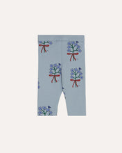Laden Sie das Bild in den Galerie-Viewer, Bouquets Light Blue Baby Leggings