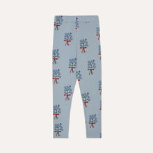 Laden Sie das Bild in den Galerie-Viewer, Bouquets Light Blue Leggings