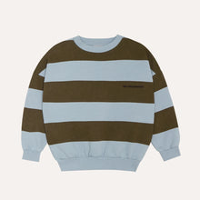 Laden Sie das Bild in den Galerie-Viewer, Green Stripes Sweatshirt