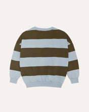 Laden Sie das Bild in den Galerie-Viewer, Green Stripes Sweatshirt