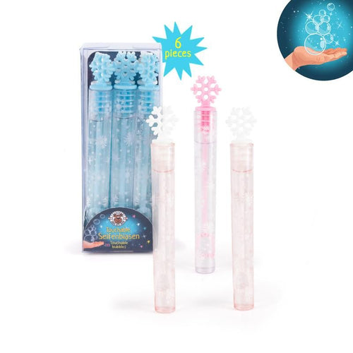 Schneeflocke Touchable Seifenblasen