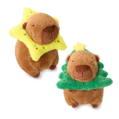 Plüsch Capybara Weihnachten