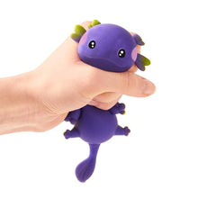 Laden Sie das Bild in den Galerie-Viewer, Glowing Knautsch-Axolotl nachtleuchtend