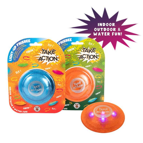 Pocket Light-Up Frisbee In- & Outdoor