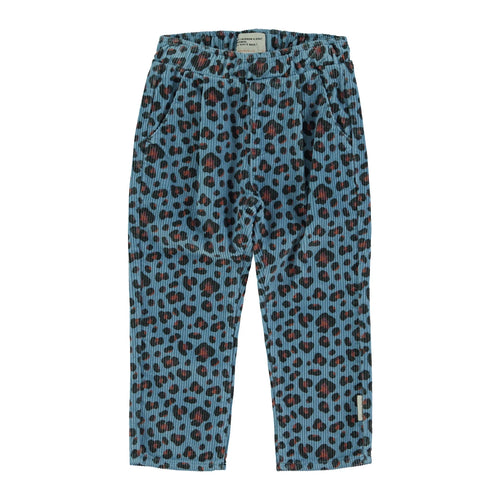 Hose Blue Animal Print
