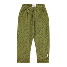 Laden Sie das Bild in den Galerie-Viewer, Hose Khaki Black Flowers