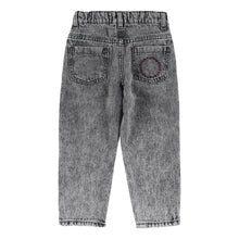 Laden Sie das Bild in den Galerie-Viewer, Unisex Hose Washed Black Denim