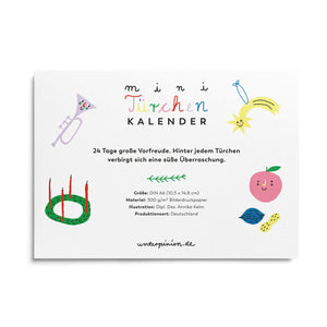 Mini Türchen Adventskalender