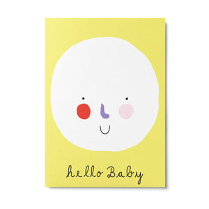 Postkarte "Hello Baby"