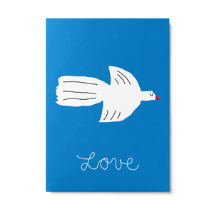 Postkarte "Lovebird"
