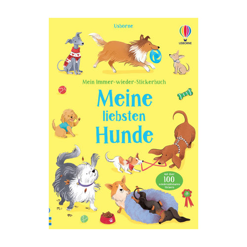 Mein Immer-wieder-Stickerbuch: Meine liebsten Hunde