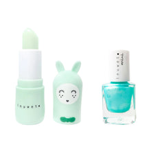 Laden Sie das Bild in den Galerie-Viewer, Lippenbalm &amp; Nagellack Duo Aqua