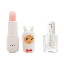Laden Sie das Bild in den Galerie-Viewer, Lippenbalm &amp; Nagellack Duo Blanc