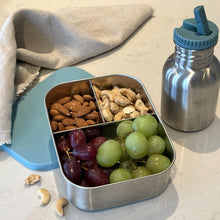 Laden Sie das Bild in den Galerie-Viewer, Edelstahl Brotbox Blau