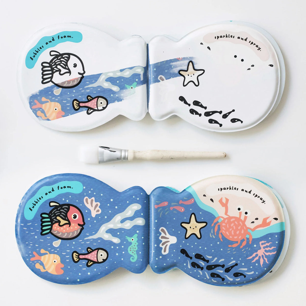 Shaped Badebuch "Fish & Friends"