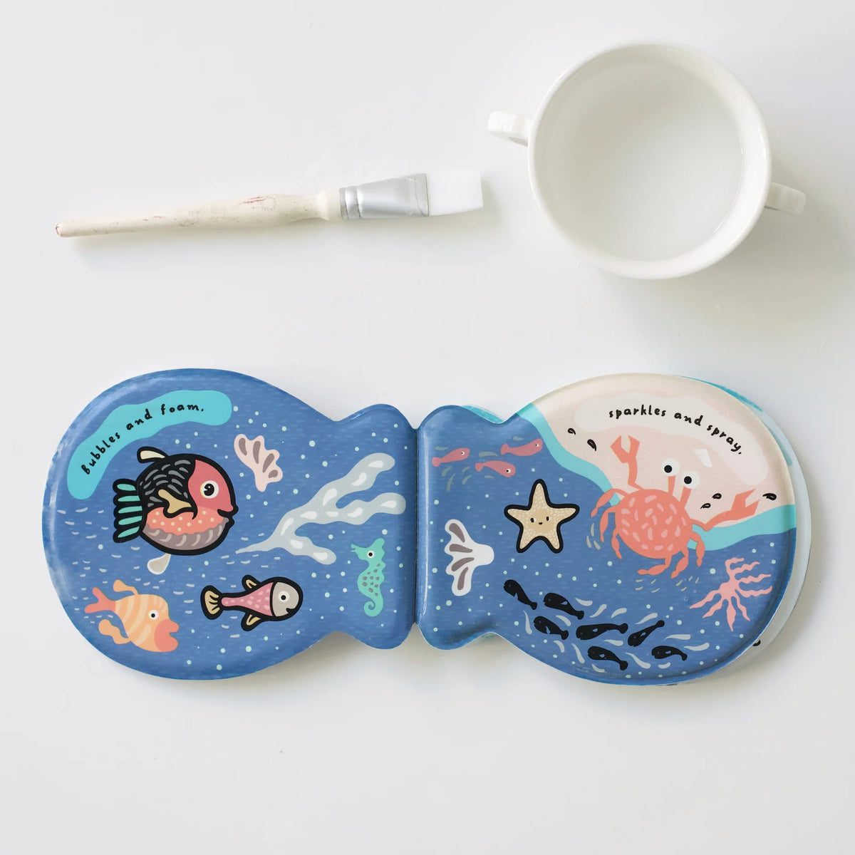 Shaped Badebuch "Fish & Friends"