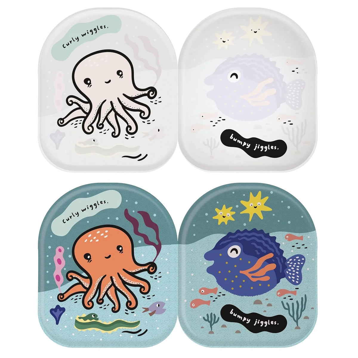 Shaped Badebuch "Octopus & Friends"