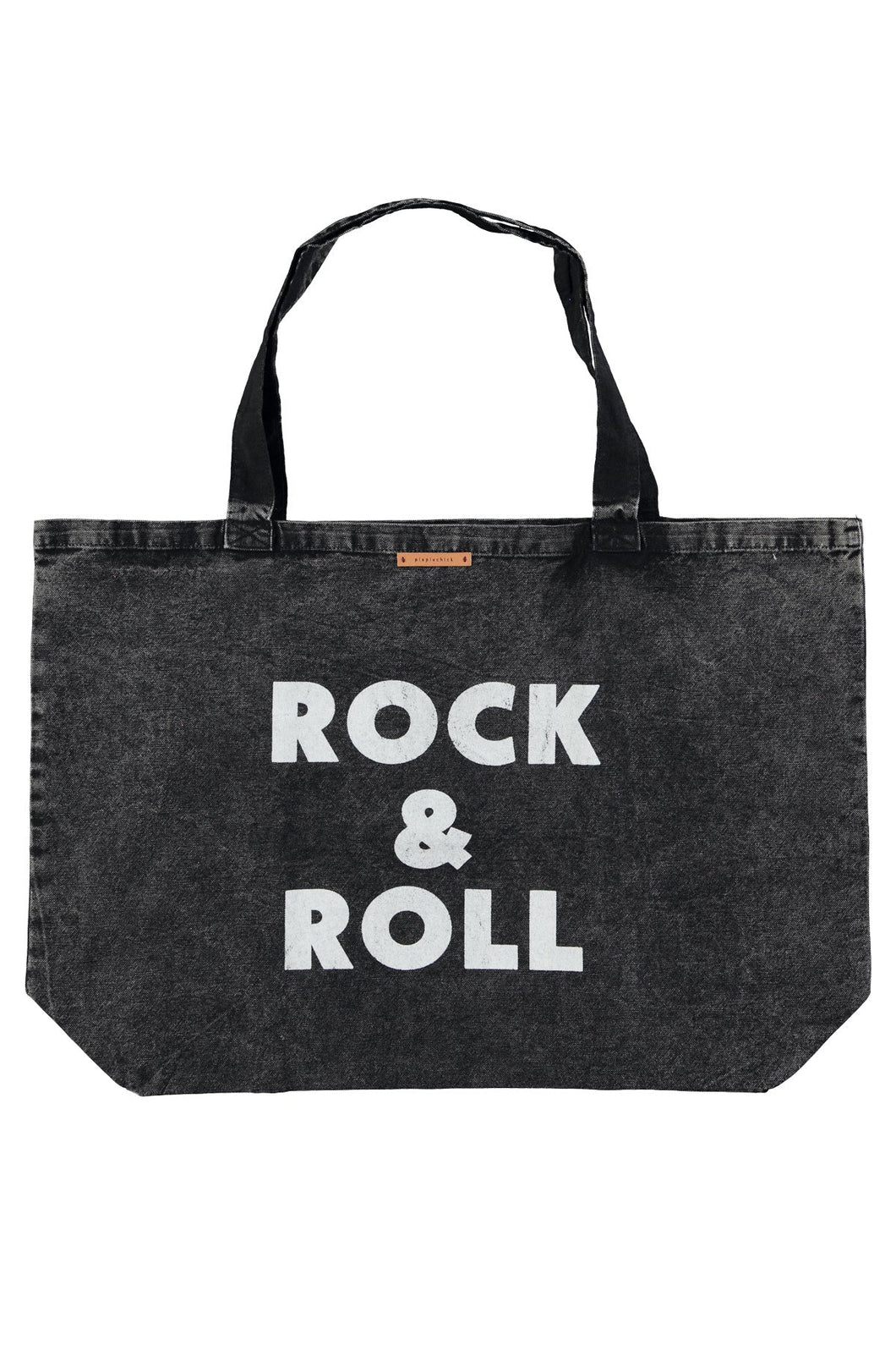 Shopper Faded Black Rock & Roll