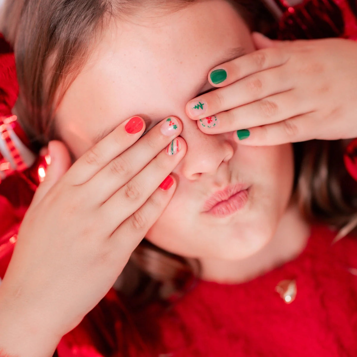 2-in-1-Nagellack-Set "Ho Ho Ho"