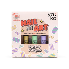 Laden Sie das Bild in den Galerie-Viewer, 2-in-1-Nagellack-Set "Sugar Cuties"