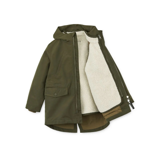 Timber 2-in-1 Winterjacke Army Brown Mix