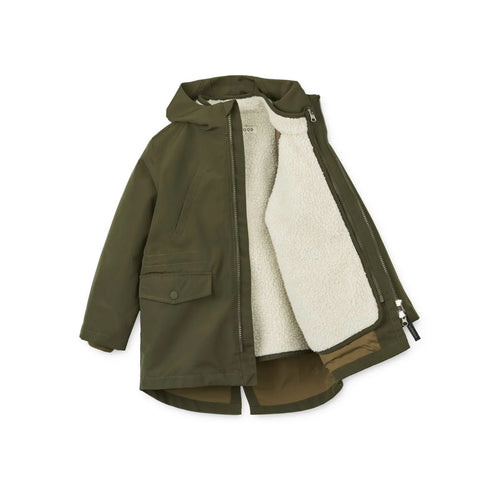 Timber 2-in-1 Winterjacke Army Brown Mix