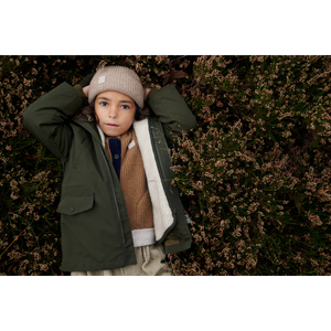 Timber 2-in-1 Winterjacke Army Brown Mix