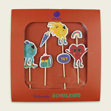 Laden Sie das Bild in den Galerie-Viewer, Cake Topper Schulkind &quot;Sunny &amp; Friends&quot;