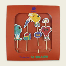 Laden Sie das Bild in den Galerie-Viewer, Cake Topper Schulkind &quot;Sunny &amp; Friends&quot;