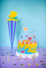 Laden Sie das Bild in den Galerie-Viewer, Cake Topper Schulkind &quot;Sunny &amp; Friends&quot;