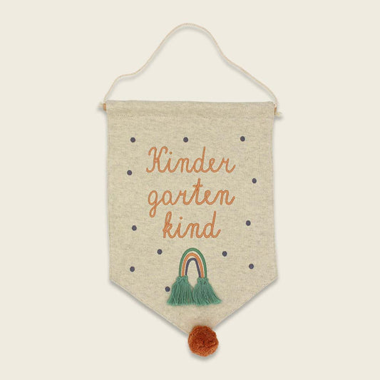 Wandbehang Regenbogen „Kindergartenkind“
