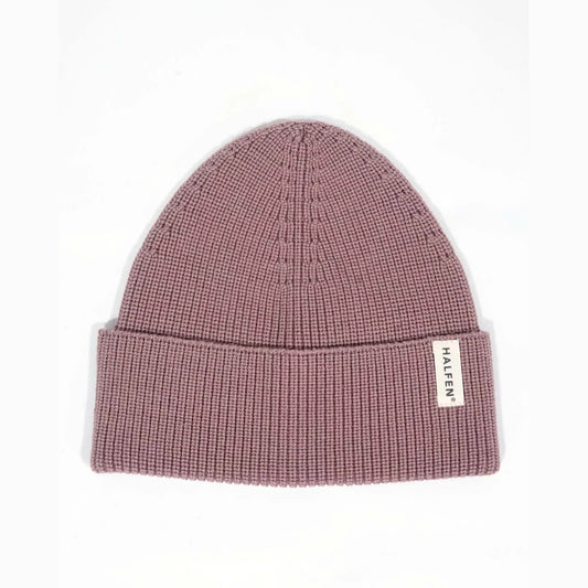 Merino Beanie Mauve