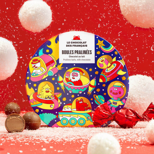 9 Christmas Praliné Balls