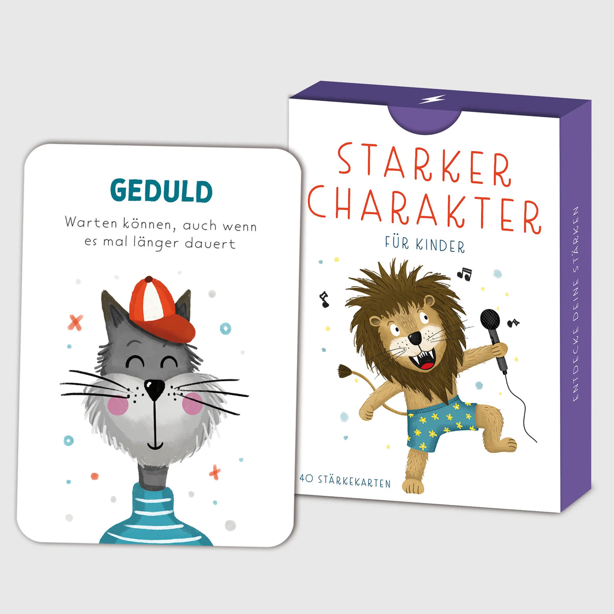 Stärkekarten für Kinder "Starker Charakter"