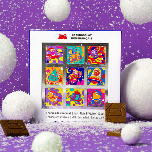 9 Mini Christmas Schokoladen