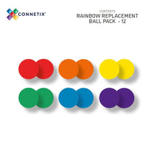 Laden Sie das Bild in den Galerie-Viewer, Connetix Ersatz-Kugeln Rainbow
