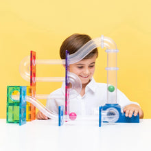 Laden Sie das Bild in den Galerie-Viewer, Magnetbausteine Ball Run Launcher Pack 47 Teile