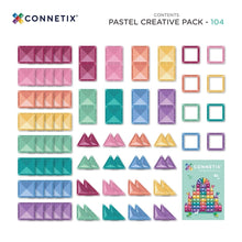 Laden Sie das Bild in den Galerie-Viewer, Magnetbausteine Pastel Creative Pack 104 Teile