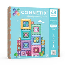 Laden Sie das Bild in den Galerie-Viewer, Magnetische Bausteine Pastel Portal Pack 48 Teile