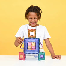 Laden Sie das Bild in den Galerie-Viewer, Magnetische Bausteine Pastel Portal Pack 48 Teile