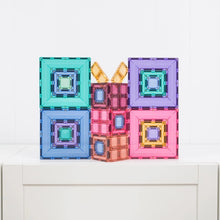 Laden Sie das Bild in den Galerie-Viewer, Magnetische Bausteine Pastel Portal Pack 48 Teile