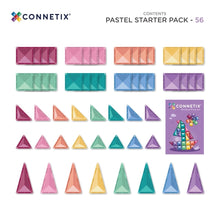 Laden Sie das Bild in den Galerie-Viewer, Magnetbausteine Pastel Starter Pack 56 Teile