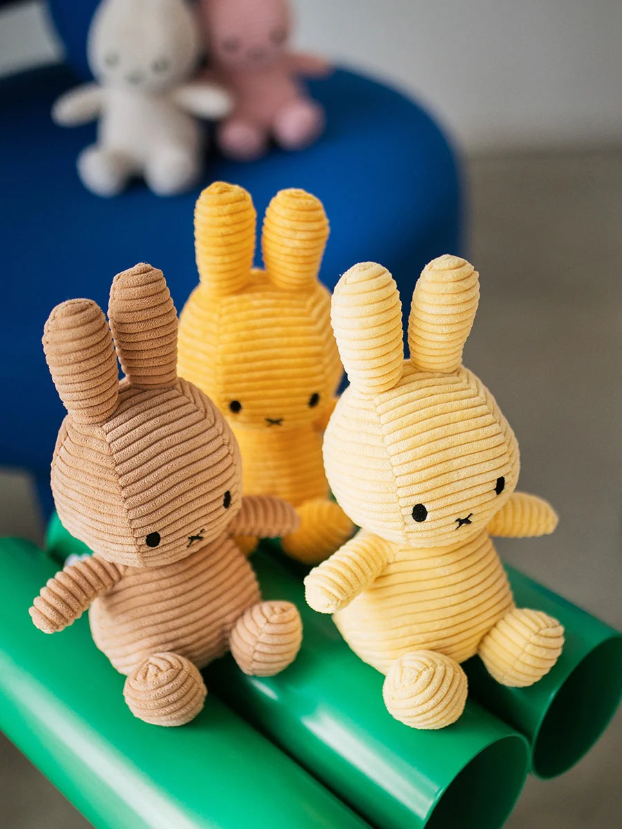 Miffy Eco Cord Buttercream 23 cm