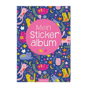 Mein Stickeralbum "Katzen"