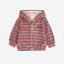 Laden Sie das Bild in den Galerie-Viewer, Baby Have Fun Striped Zipped Hoodie