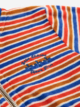 Laden Sie das Bild in den Galerie-Viewer, Baby Have Fun Striped Zipped Hoodie